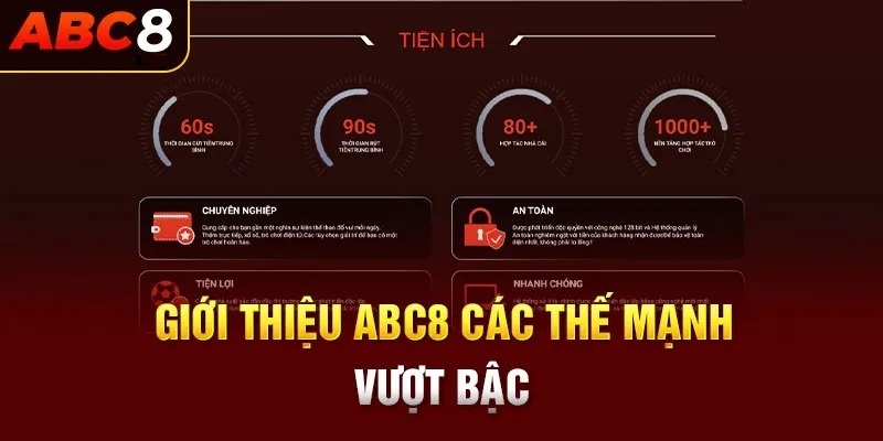Bí quyết vươn lên dẫn đầu của nhà cái ABC8